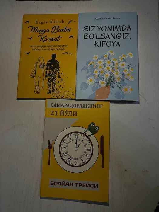 Kitobxonlar uchun 11ta kitob arzon narxda