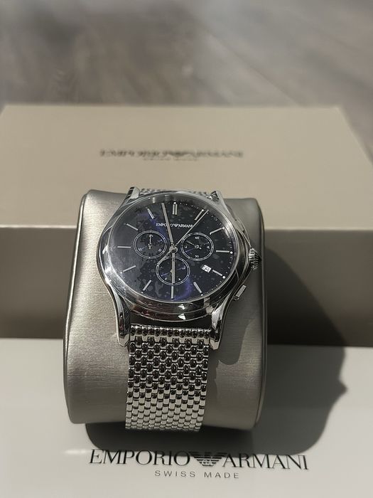 Ceas Emporio Armani, Swiss Made Bracele,Nou.