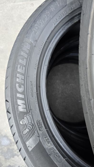 4 anvelope vară Michelin 205/55/17 - 6 mm