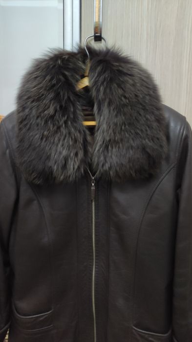 Куртка кожаная, натуральная