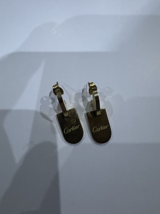 Стоманени обици Cartier