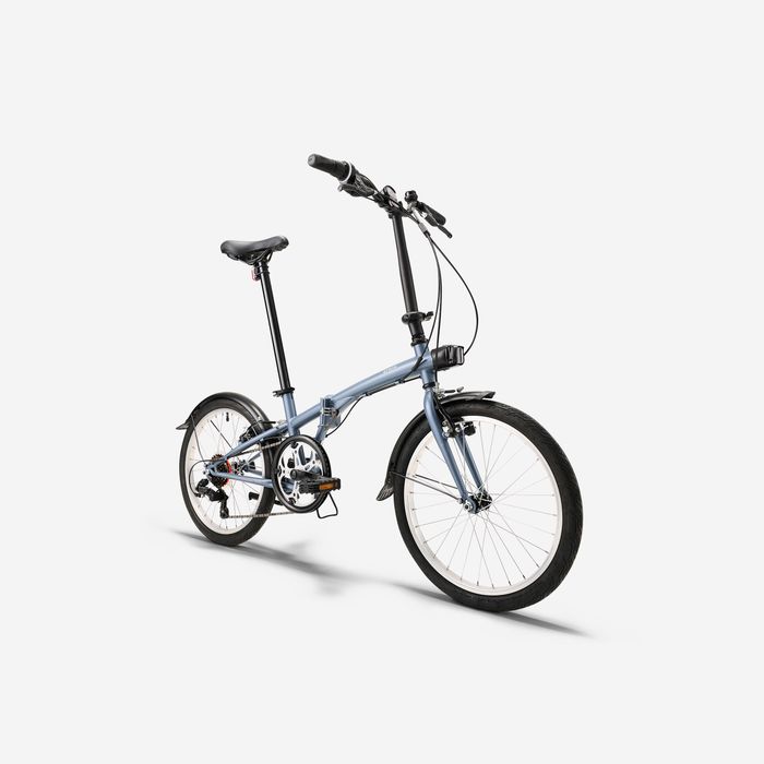 Bicicletă pliabilă Fold120 Gri - UNIC - (SecondHand) Decathlon
