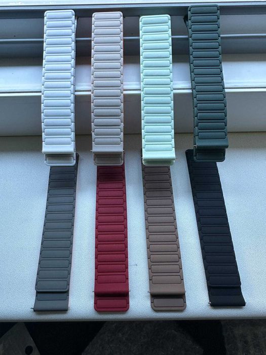 Curea silicon+Metal Huawei GT,GT2,GT3,GT4,GT5(46mm) 22mm modelul 1