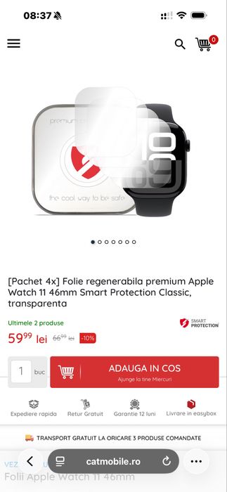 Curele si husa Applewatch 10/11 46mm