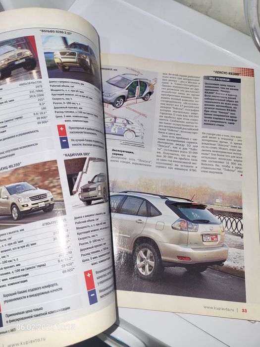 Авто журнал 2006 года.