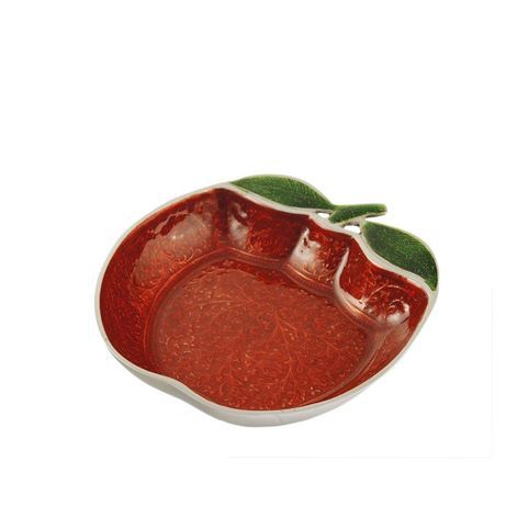 Fructiera din inox cu email