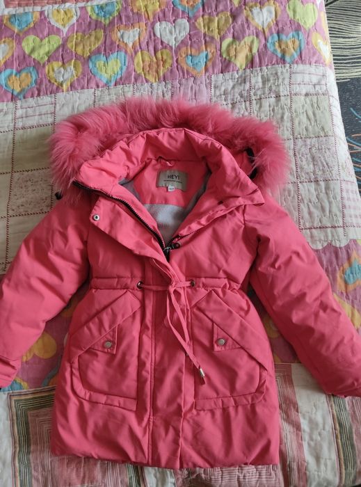 Отдам зимние куртку