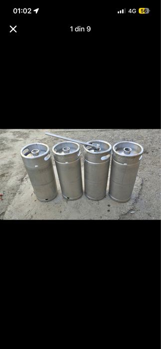 Butoaie bere inox