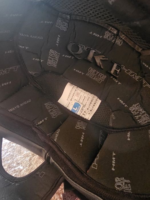 Шлем каска с очками