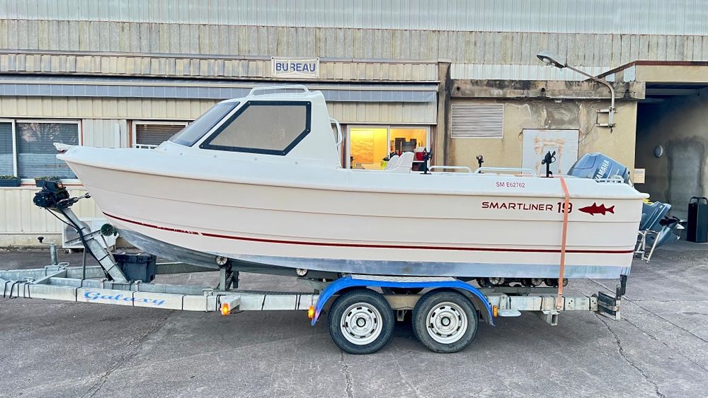 Barcă semicabină Smartliner Cuddy 19 -Motor Yamaha 50/60 cp