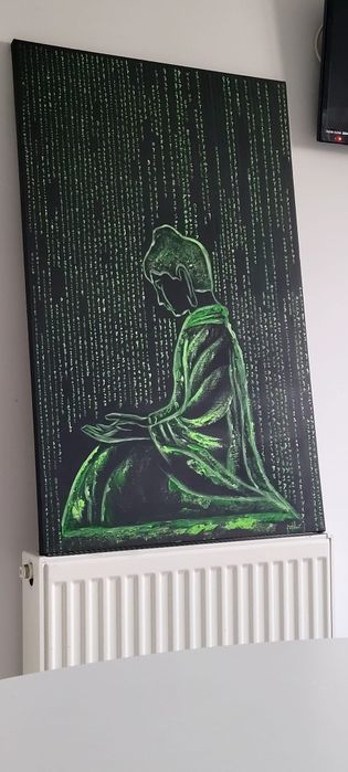 Canvas pictat manual 90 x 120 cm