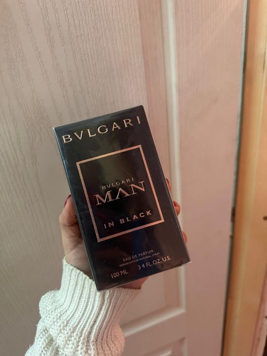 Bvlgari man in black