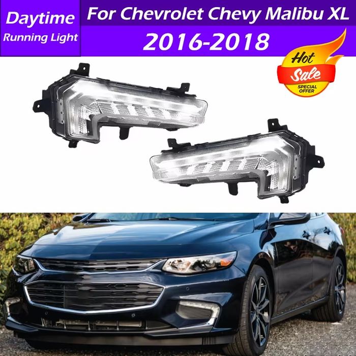 ДХО (дневные ходовые огни) Chevrolet Malibu 2018–2019