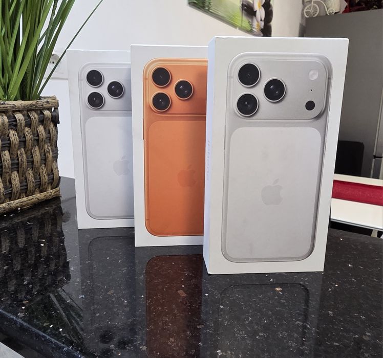 iPhone 17 Pro 256GB. SIGILATE !! Orange , Silver
