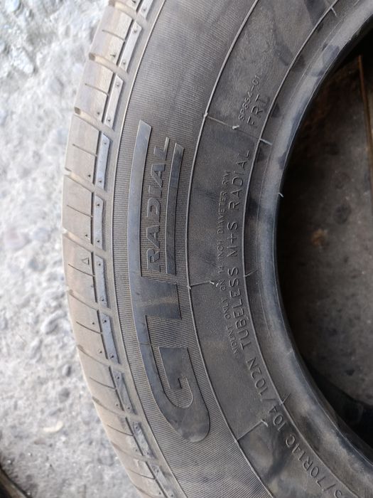 Бусови летни -14цола-195/70-1бр.-80лв."GT RADIAL"