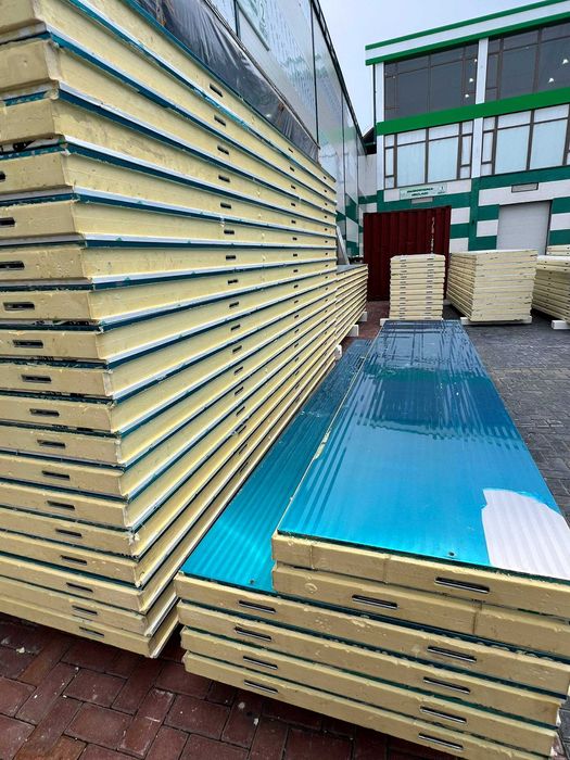 Сэндвич-панель PIR из нержавеющей стали (Zanglamaydigan po‘latdan)