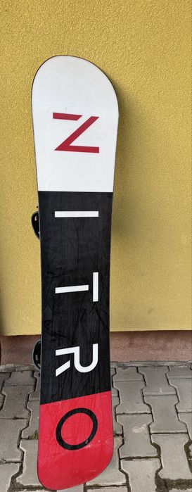 Placa snowboard Nitro Team 157 boots Nitro Team legaturi Fenix Flow