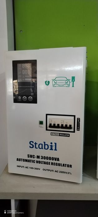 Elektromobil uchun stabilizator 20 kva