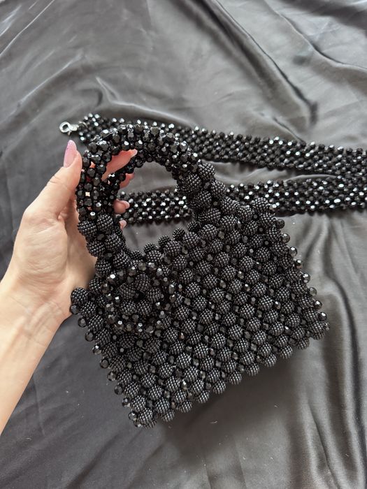Geanta margele handmade