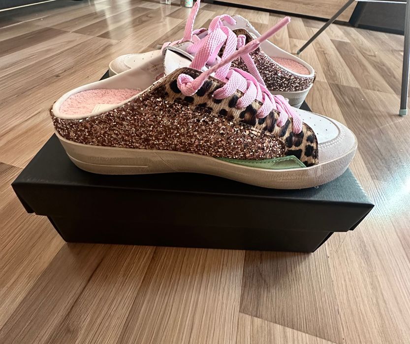 Tenesi decupati comozi Crime London, piele, 37