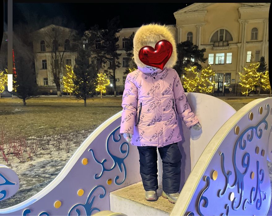 Куртка с комбинезоном зимние