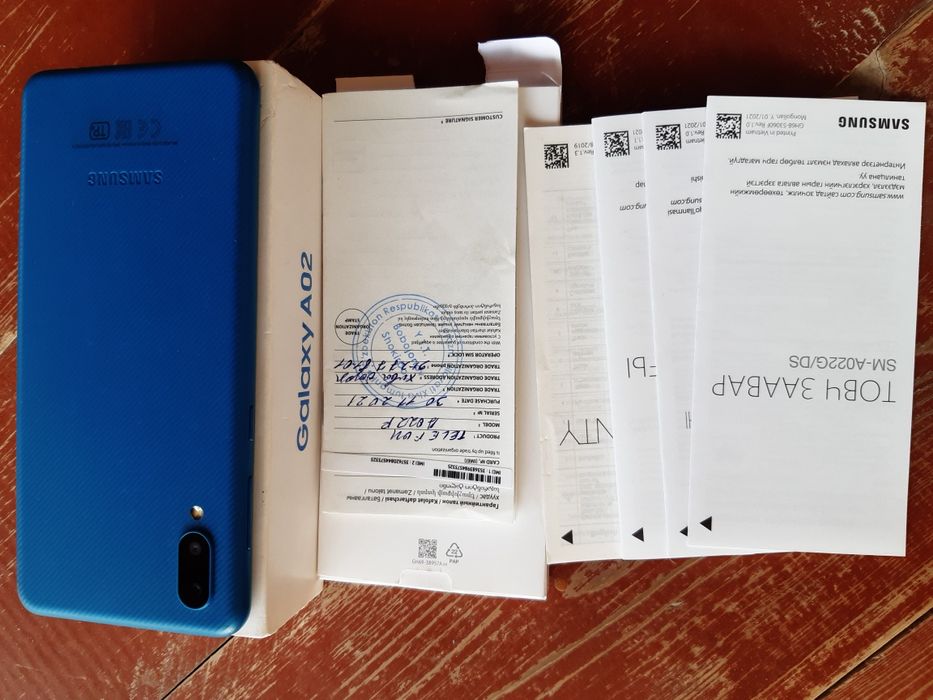 Samsung Galaxy A02 2/32GB BLUE