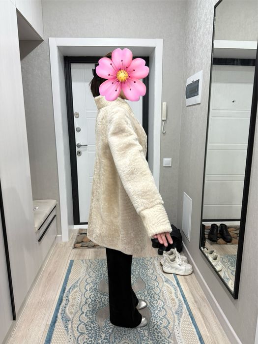 Натуральная шуба из овчины.!