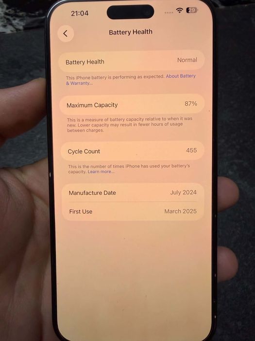 Iphone 15 pro max 256gb blue