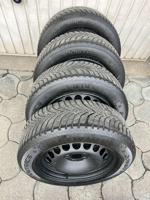 Jante 5x112mm anvelope iarna 205/60 R16, Audi A4 B8, B9, A6, Mercedes!