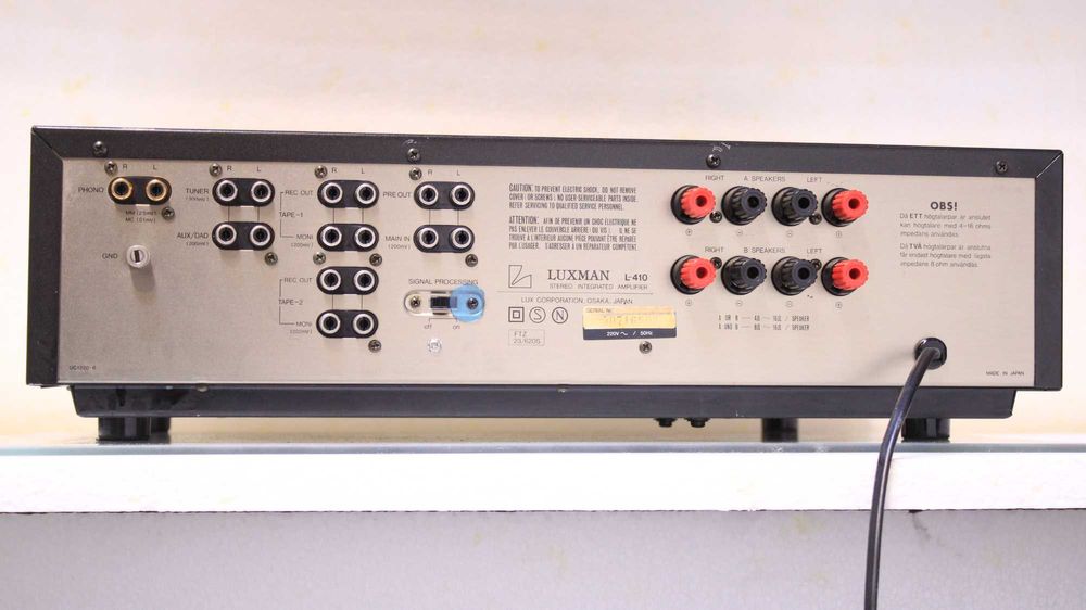 Statie/Amplificator Luxman L-410.