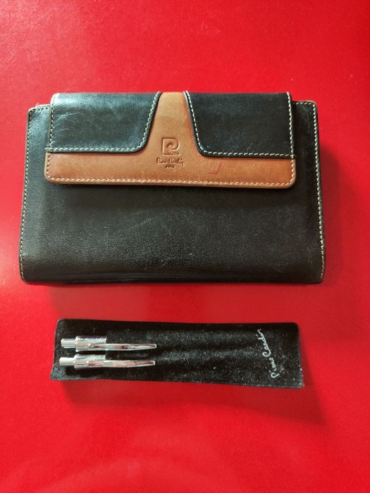 Pierre Cardin portmoneu+ set pix/creion originale