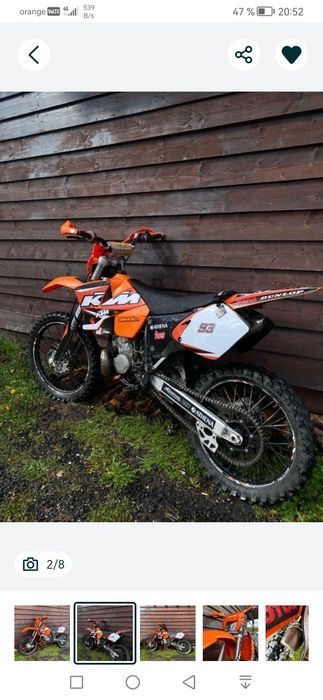KTM EXC 200cc 2T