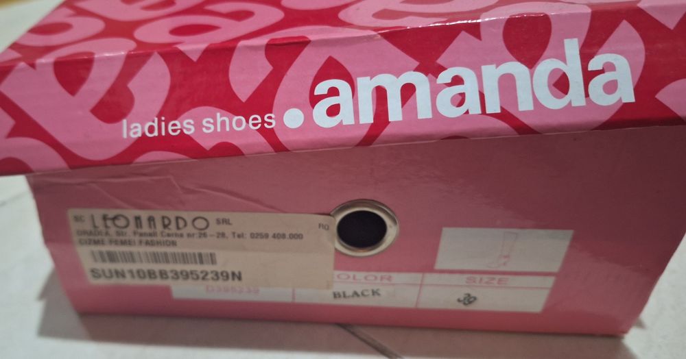 Botine negre elegante