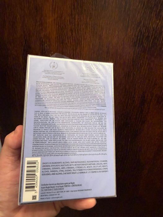 Angel mugler eau de parfum