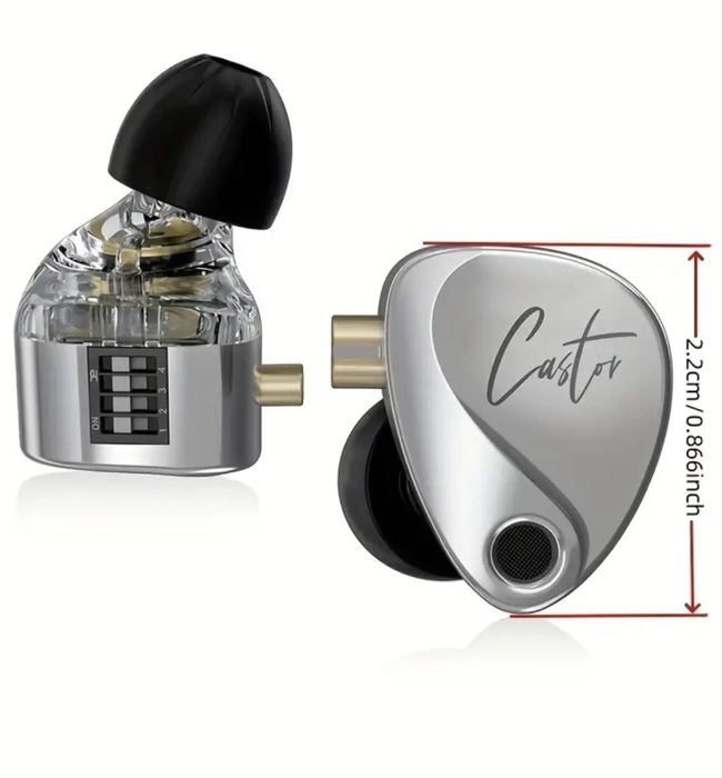 Casti KZ Castor Harman tunabile