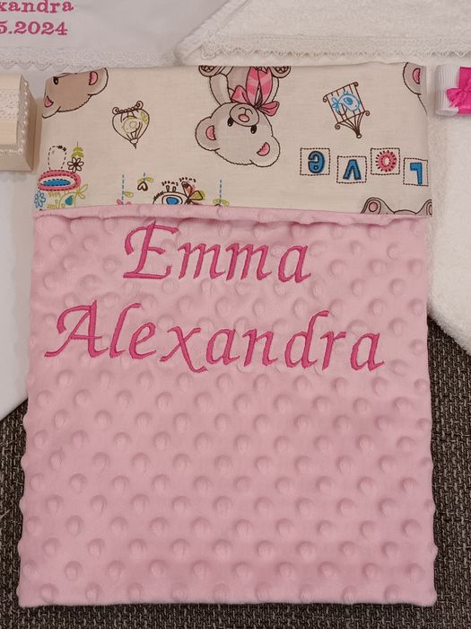 Paturica bebe personalizata