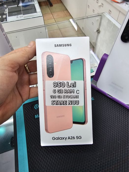 Galaxy A26 5G, 6/128 GB, Nou, Garanție