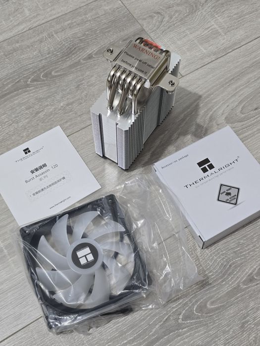 Cooler CPU Thermalright BA120 ARGB, 6 heatpipes, 154mm, AMD/Intel