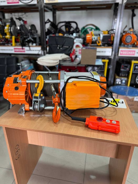 Тельфер электрический 1250/2500 кг 30М 220В