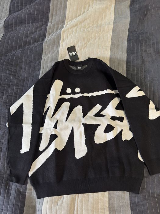 Stussy sweater black
