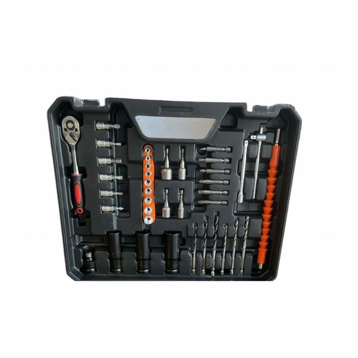 Акумулаторен Ударен Гайковерт KRAFT ROYAL 36V, 8Ah + 35 Части