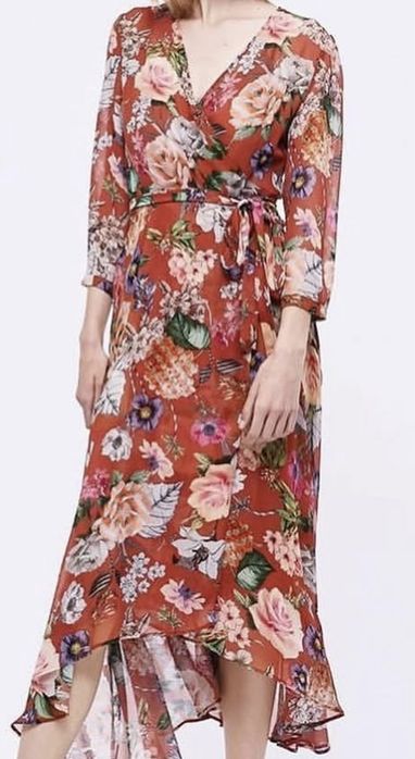 Платье шифоновое