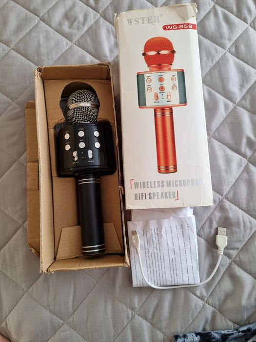 Не дорого продам микрофон колонка.