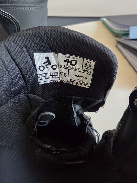 Мото ботуши Alpinestars SMX-Plus №40 Отлично състояние