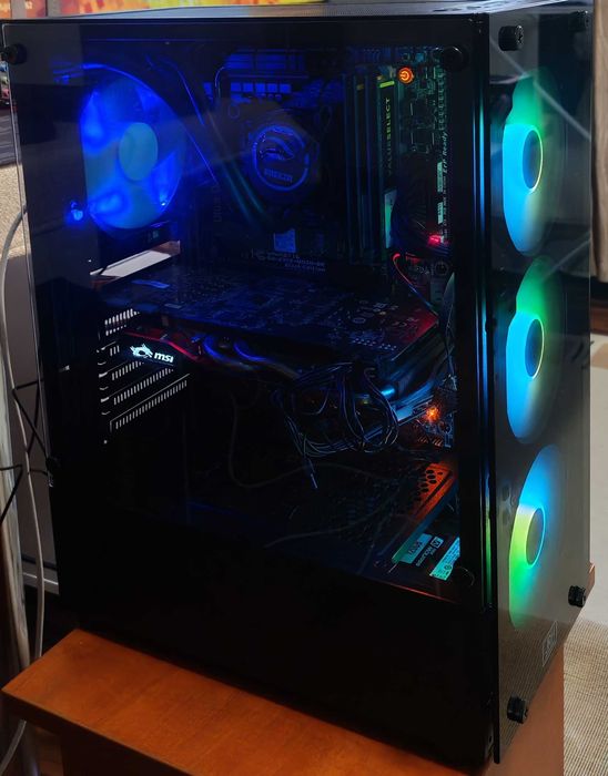 PC light gaming complet i7-4790K, 16GB RAM, GTX970, NVME, monitor 22"