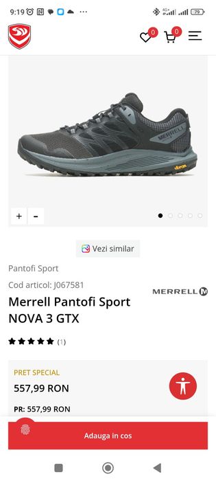 Merrell Nova 3 GTX trail