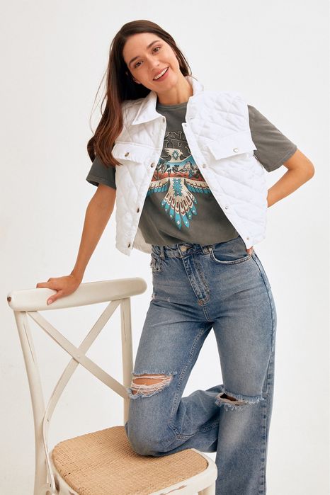 Прожам жилетку белую турция