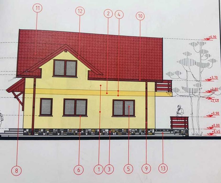 Vând Casă 100 mp utili, P+M, Valea Lupului