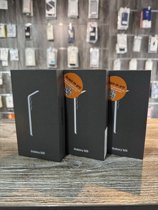 Samsung S25 128GB Navy / Blublack NOU SIGILAT 24 luni Garantie