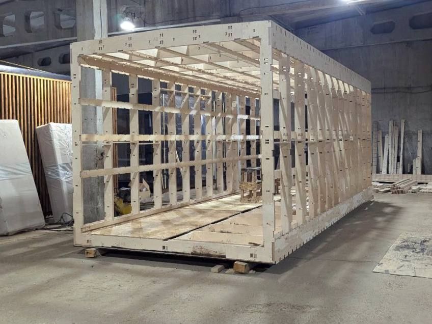 Изготовим каркасный одельно стояшие дома